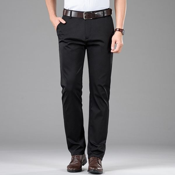 casual pants men's middle-aged and elderly straight tube loose high waist business trousers four seasons dad suit, Black
casual pants men's middle-aged and elderly straight tube loose high waist business trousers four seasons dad suit, Black