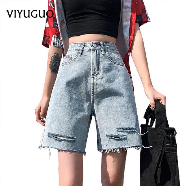 women's jeans viyuguo denim shorts classic blue high waist hole wide leg female caual summer ladies for women plus size
women's jeans viyuguo denim shorts classic blue high waist hole wide leg female caual summer ladies for women plus size