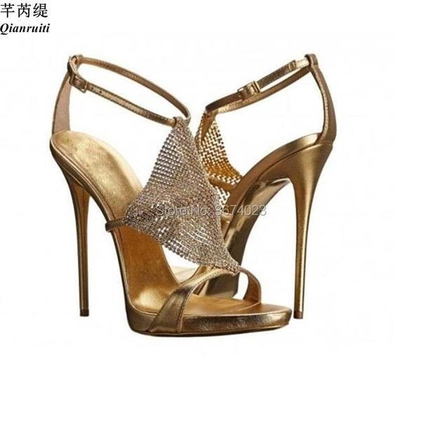 qianruiti classic bronze golden silver sandals gladiator metallic grid chains high heels women strap stilettos fashion, Black
qianruiti classic bronze golden silver sandals gladiator metallic grid chains high heels women strap stilettos fashion, Black
