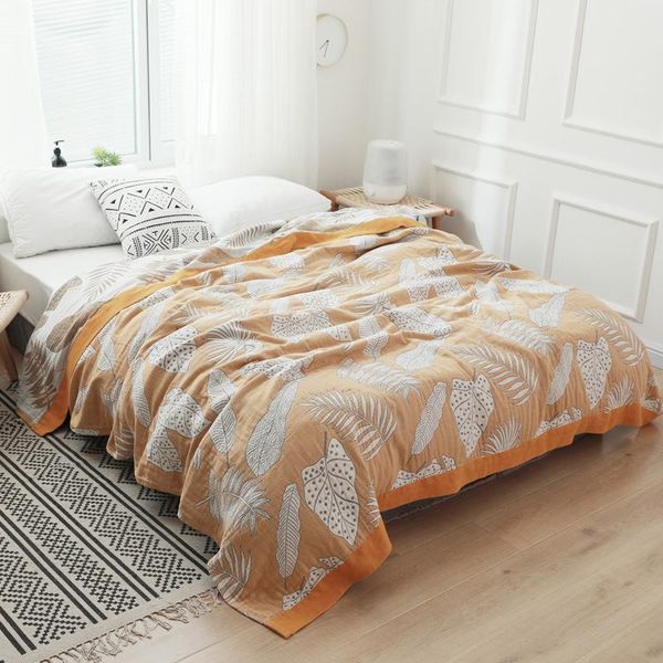 blankets 100% cotton leaf living room toweling coverlet travel breathable chic large throw blanket nap sofa cover
blankets 100% cotton leaf living room toweling coverlet travel breathable chic large throw blanket nap sofa cover