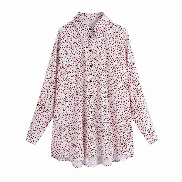 women fashion heart print loose blouses vintage long sleeve button-up female shirts blusas chic 210520, White
women fashion heart print loose blouses vintage long sleeve button-up female shirts blusas chic 210520, White