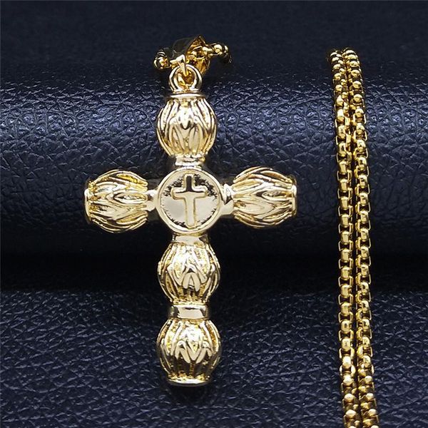 cross stainless steel necklaces for women/men gold color long pendant necklace jewelry acollar acero inoxidable nzz91s02, Silver
cross stainless steel necklaces for women/men gold color long pendant necklace jewelry acollar acero inoxidable nzz91s02, Silver