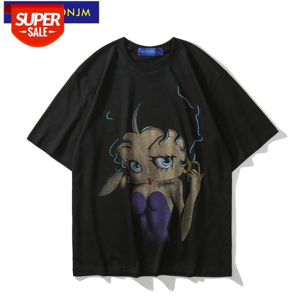 uncledonjm cartoon print short-sleeved t-shirt new arrival 2021 men clothing anime shirt harajuku shirts for women ed59 #y23r, White;black
uncledonjm cartoon print short-sleeved t-shirt new arrival 2021 men clothing anime shirt harajuku shirts for women ed59 #y23r, White;black