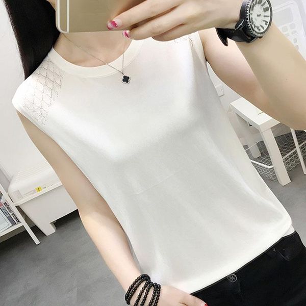 summer white blouse shirt women 2021 sleeveless o-neck knitted clothes shirts blusas d113 women's blouses &
summer white blouse shirt women 2021 sleeveless o-neck knitted clothes shirts blusas d113 women's blouses &