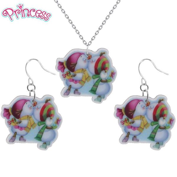 earrings & necklace 2021 fashion girls kids gift jewelry winter christmas snowman earring pendant short chain xmas wholesale 96, Silver
earrings & necklace 2021 fashion girls kids gift jewelry winter christmas snowman earring pendant short chain xmas wholesale 96, Silver