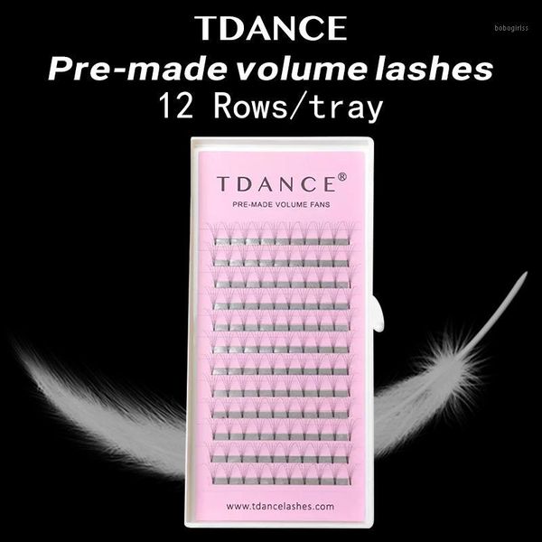 tdance 12rows 0.1mm 5d d curl pre made volume short stem eyelash extension fanned for russian lashes1
tdance 12rows 0.1mm 5d d curl pre made volume short stem eyelash extension fanned for russian lashes1