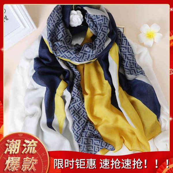 scarf new east gate cotton linen hand shawl silk scarf versatile scarf air conditioning, Blue;gray
scarf new east gate cotton linen hand shawl silk scarf versatile scarf air conditioning, Blue;gray