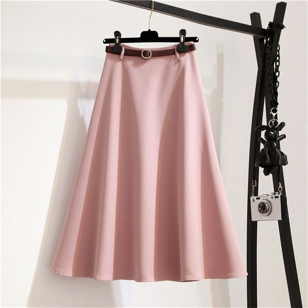 korea fashion spring summer women high waist a-line skirts elegant slim office lady long femme sweet cute pink skirt s995 210512, Black
korea fashion spring summer women high waist a-line skirts elegant slim office lady long femme sweet cute pink skirt s995 210512, Black