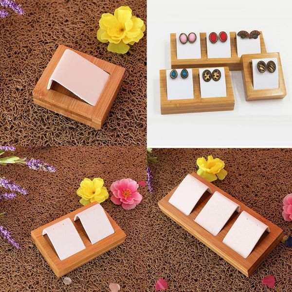 jewelry pouches, bags handmade natural bamboo wooden earring ear stud display tray box 1/2/3 slot, Pink;blue
jewelry pouches, bags handmade natural bamboo wooden earring ear stud display tray box 1/2/3 slot, Pink;blue
