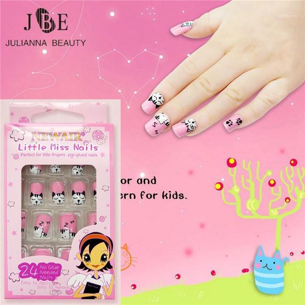 pre-glue false nails pink kids cat press on fake tips abs diy children artificial nail art accessories animals1, Red;gold
pre-glue false nails pink kids cat press on fake tips abs diy children artificial nail art accessories animals1, Red;gold