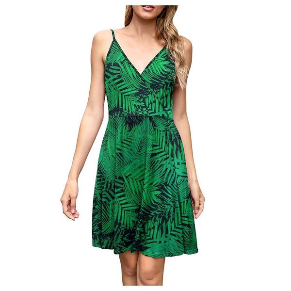 casual dresses sleeveless suspender for women 2021 boho flower leaf leopard print v-neck mini party ladies robes vestidos mujer, Black;gray
casual dresses sleeveless suspender for women 2021 boho flower leaf leopard print v-neck mini party ladies robes vestidos mujer, Black;gray