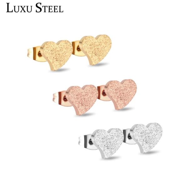 stud luxusteel cute 3pairs earring sets stainless steel scrub gold/silver/rose gold color push back earrings christmas gift, Golden;silver
stud luxusteel cute 3pairs earring sets stainless steel scrub gold/silver/rose gold color push back earrings christmas gift, Golden;silver