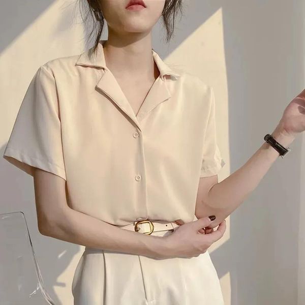 ebaihui womens and blouses solid white chiffon blouse office shirt blusas mujer de moda 2021 short sleeve women shirts
ebaihui womens and blouses solid white chiffon blouse office shirt blusas mujer de moda 2021 short sleeve women shirts