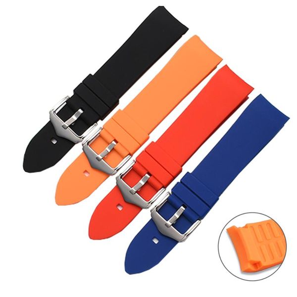 watch bands 18mm 20mm 22mm soft silicone band strap universal rubber arc mouth elbow sport diving watchband wrist bracelet accessories, Black;brown
watch bands 18mm 20mm 22mm soft silicone band strap universal rubber arc mouth elbow sport diving watchband wrist bracelet accessories, Black;brown