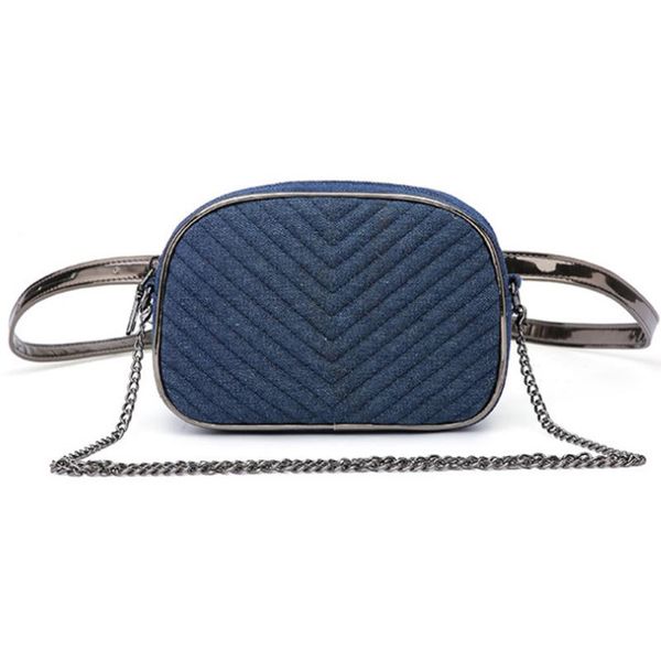 design mini fashion ladies pockets embroidered denim shoulder slung chain bag small waist bags
design mini fashion ladies pockets embroidered denim shoulder slung chain bag small waist bags