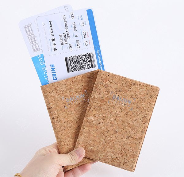 100pcs card holders cute cork leather travel open brown short passport cover, Brown;gray
100pcs card holders cute cork leather travel open brown short passport cover, Brown;gray