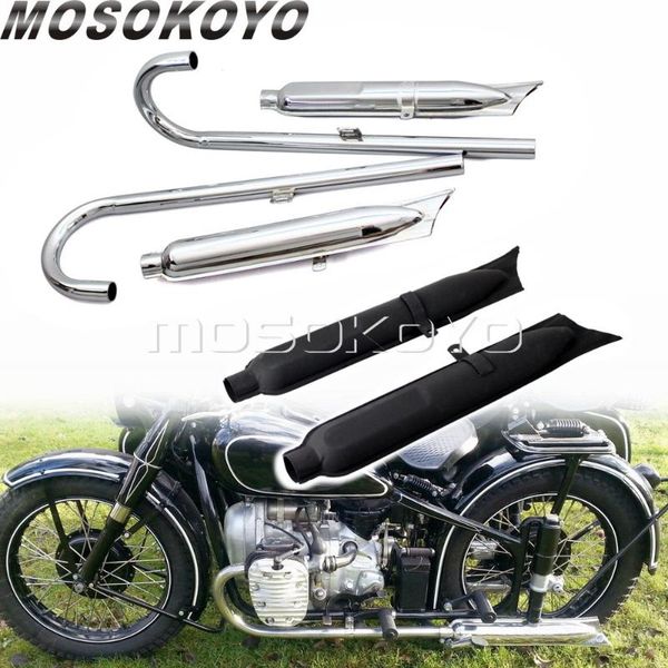 for k750 m1 m72 r71 r12 dnepr mt12 full system fishtail complete exhaust pipes muffler pipe ural sidecar 24hp/32hp motorcycle
for k750 m1 m72 r71 r12 dnepr mt12 full system fishtail complete exhaust pipes muffler pipe ural sidecar 24hp/32hp motorcycle