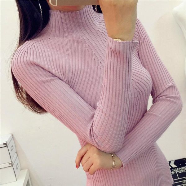 half turtleneck in winter womens sweater long sleeved sleeve head thickened slim coat shirt, White;black
half turtleneck in winter womens sweater long sleeved sleeve head thickened slim coat shirt, White;black