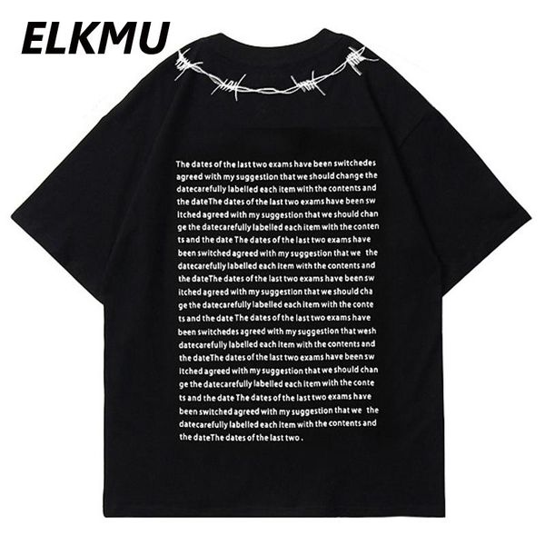 men's t-shirts elkmu hip hop letter printing tshirt men 2021 summer streetwear short sleeve t shirt oversize tees male hm262, White;black
men's t-shirts elkmu hip hop letter printing tshirt men 2021 summer streetwear short sleeve t shirt oversize tees male hm262, White;black