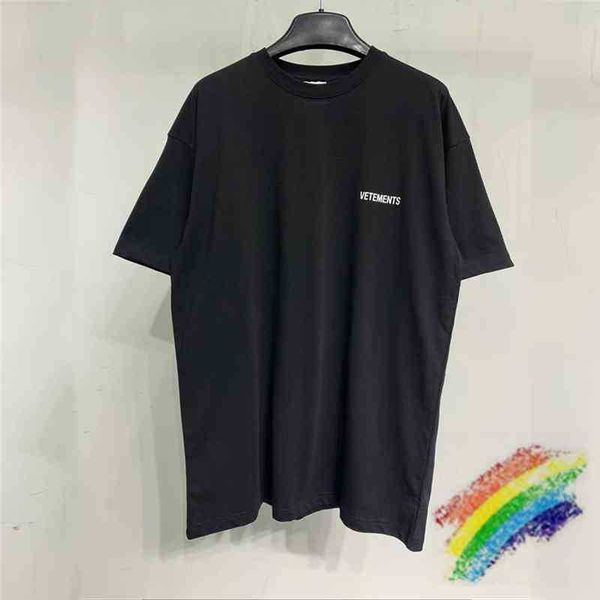 men's t-shirts t shirts oversized front back small vetements t-shirt men women 1:1 quality vtm tee embroidered t 71a0, White;black
men's t-shirts t shirts oversized front back small vetements t-shirt men women 1:1 quality vtm tee embroidered t 71a0, White;black