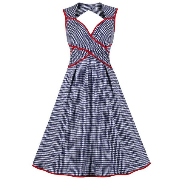 casual dresses sleeveless women tunic midi dress bow belt summer plaid printed cotton v neck office ol vintage retro rockabilly sundress, Black;gray
casual dresses sleeveless women tunic midi dress bow belt summer plaid printed cotton v neck office ol vintage retro rockabilly sundress, Black;gray