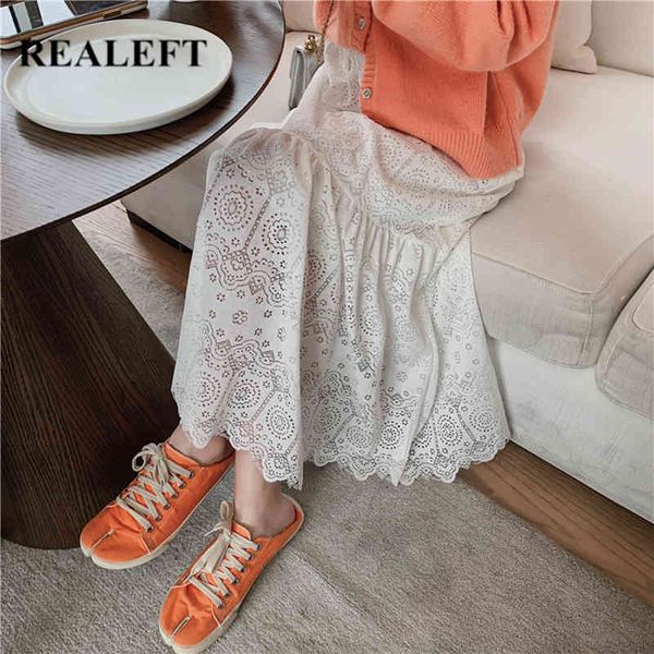 elegant women's lace crochet umbrella long skirts high waist hollow out female office spring summer 210428, Black
elegant women's lace crochet umbrella long skirts high waist hollow out female office spring summer 210428, Black