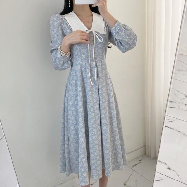 casual dresses korean sweet chic vestidos long sleeve summer dress women 2021 vintage floral print slim waist boho beach party femme robe, Black;gray
casual dresses korean sweet chic vestidos long sleeve summer dress women 2021 vintage floral print slim waist boho beach party femme robe, Black;gray