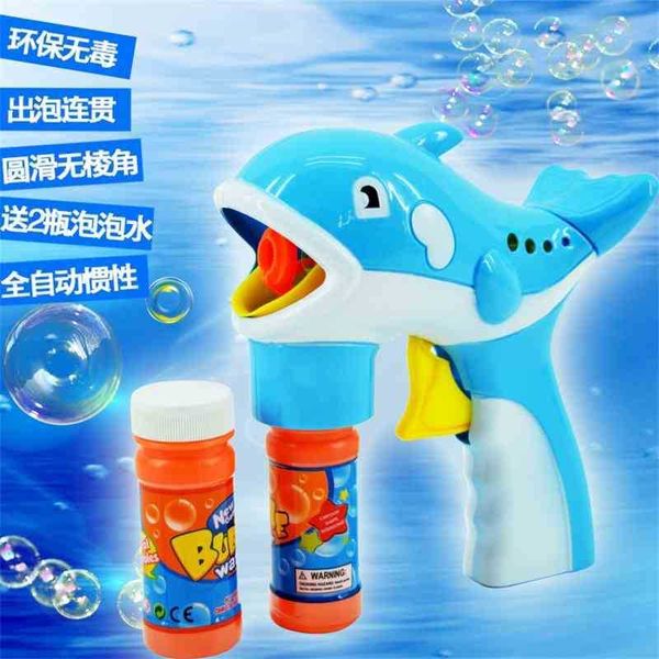 new manual dolphin supermarket toy large inertia luminous children's toy bubble gun bubble
new manual dolphin supermarket toy large inertia luminous children's toy bubble gun bubble