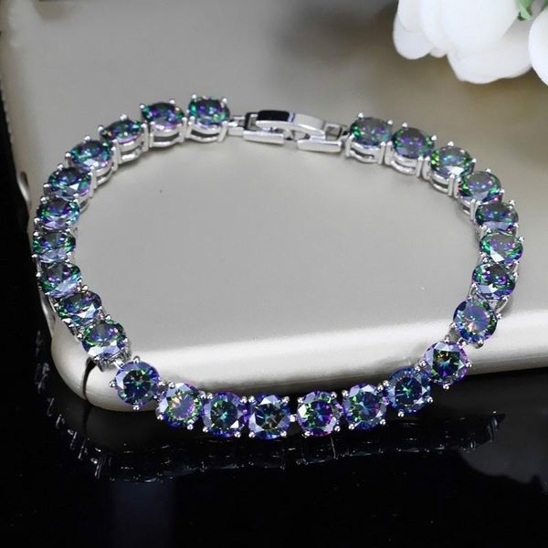 link, chain fashion trend colorful multicolor rhinestone bracelet ladies exquisite charm romantic jewelry gift, Black
link, chain fashion trend colorful multicolor rhinestone bracelet ladies exquisite charm romantic jewelry gift, Black