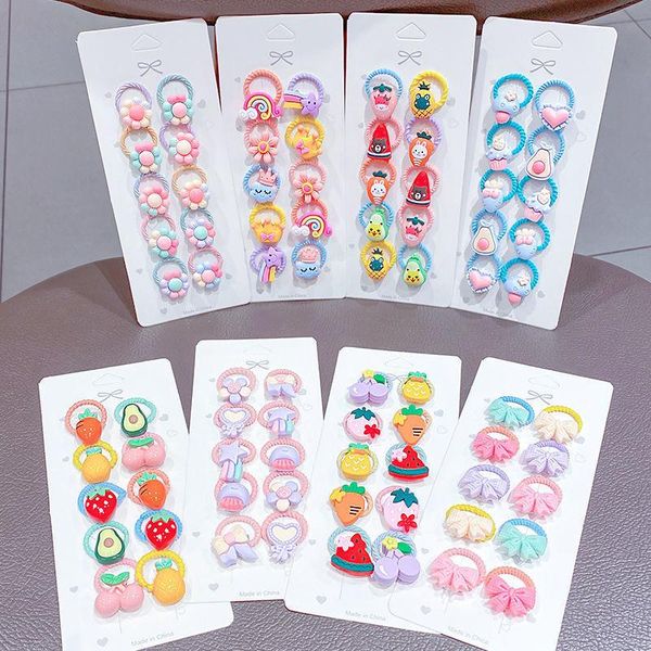 hair accessories 10pcs/set girls cute cartoon flower small scrunchie kids ponytail tie elastic bands fashion set, Slivery;white
hair accessories 10pcs/set girls cute cartoon flower small scrunchie kids ponytail tie elastic bands fashion set, Slivery;white