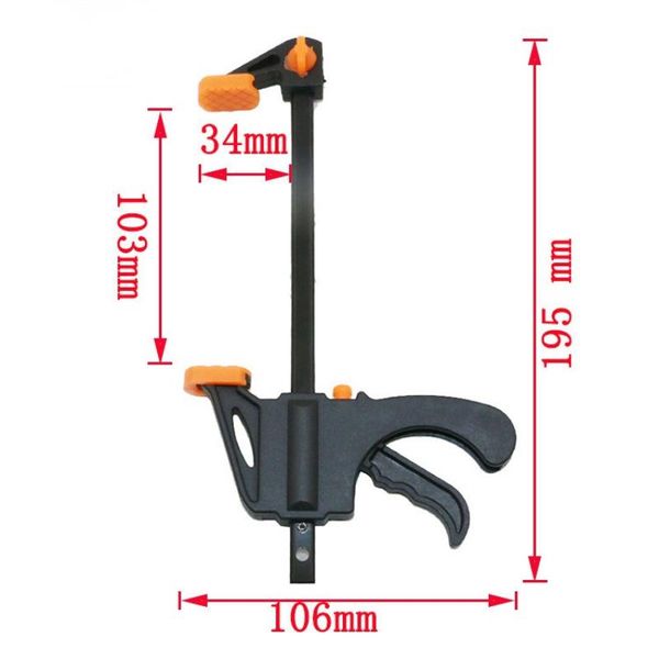 professional hand tool sets 4/8 inch wood working work bar clamp f gadget diy speed squeeze quick ratchet release clip kit woodworking
professional hand tool sets 4/8 inch wood working work bar clamp f gadget diy speed squeeze quick ratchet release clip kit woodworking