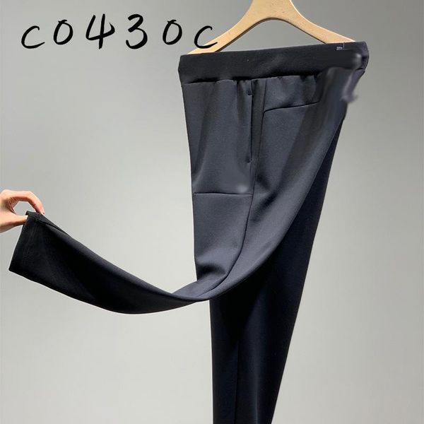 men's pants spring and summer 2021 casual medium stretch cotton trousers grey waist elastic fabric ordinary c0430c, Black
men's pants spring and summer 2021 casual medium stretch cotton trousers grey waist elastic fabric ordinary c0430c, Black