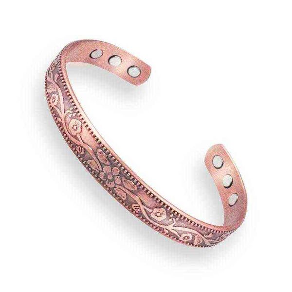 vintage plum blossom magnetic red copper 6 bangle adjustable pure bracelet for women ring, Golden;silver
vintage plum blossom magnetic red copper 6 bangle adjustable pure bracelet for women ring, Golden;silver