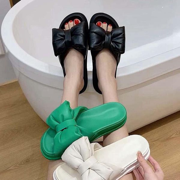 slippers summer women slipper fashion big bow-kont flat heel ladies sandal casual open toe beach slides green house flip flop shoes, Black
slippers summer women slipper fashion big bow-kont flat heel ladies sandal casual open toe beach slides green house flip flop shoes, Black
