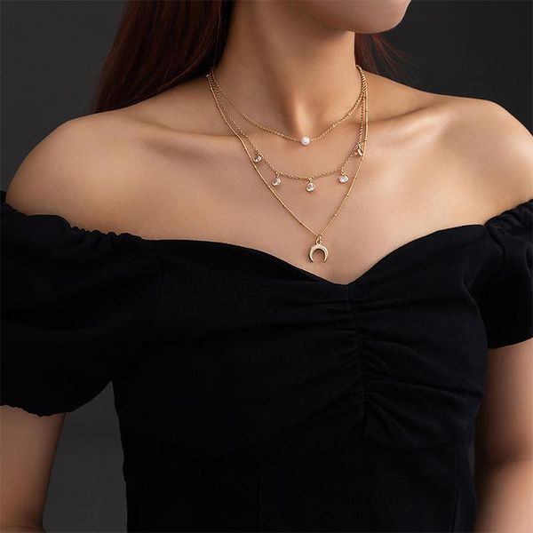 pendant necklaces gold color choker necklace for women long moon tassel chain & pendants laces chokers fashion jewelry, Silver
pendant necklaces gold color choker necklace for women long moon tassel chain & pendants laces chokers fashion jewelry, Silver