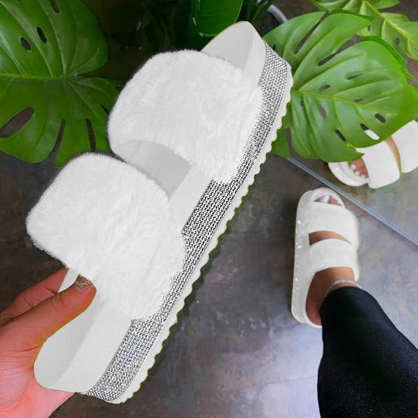 slippers 2021 women fur summer sandals slides big size 43 fluffy home flat female shoes indoor women' casual, Black
slippers 2021 women fur summer sandals slides big size 43 fluffy home flat female shoes indoor women' casual, Black
