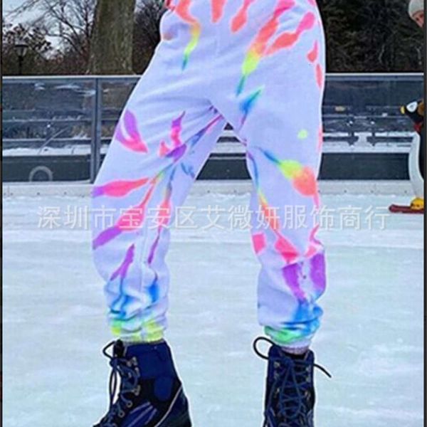 2020 women's elastic high waist show thin dazzle color tie dye printing casual pants leggings, Black;white
2020 women's elastic high waist show thin dazzle color tie dye printing casual pants leggings, Black;white