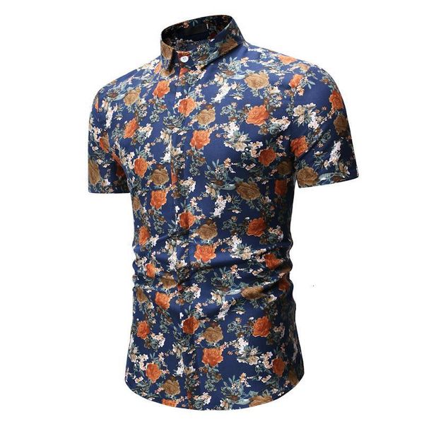 men's casual shirts floral blouse men fashion clothing beach style flower shirt short sleeve black navy camisa masculina 6zrz, White;black
men's casual shirts floral blouse men fashion clothing beach style flower shirt short sleeve black navy camisa masculina 6zrz, White;black