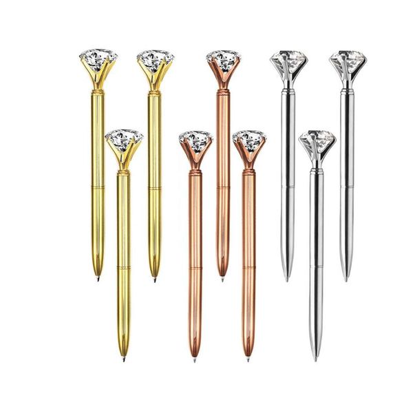 pcs/lot big crystal diamond metal ballpoint pen ring wedding office gift roller ball pens black blue ink, Blue;orange
pcs/lot big crystal diamond metal ballpoint pen ring wedding office gift roller ball pens black blue ink, Blue;orange