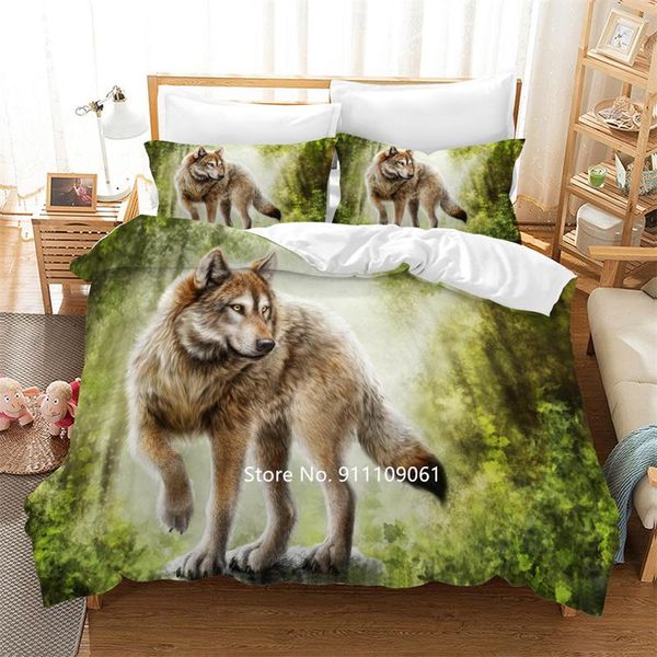 bedding sets animal wolf 3d printed down quilt cover pillowcase for men quality home textile bedroom decoration 2-3 pieces of
bedding sets animal wolf 3d printed down quilt cover pillowcase for men quality home textile bedroom decoration 2-3 pieces of