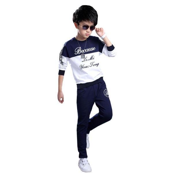 clothing sets baby boy clothes letter printing sports suit big kids sweatshirt long sleeve t-shirt + pants fashion child, White
clothing sets baby boy clothes letter printing sports suit big kids sweatshirt long sleeve t-shirt + pants fashion child, White