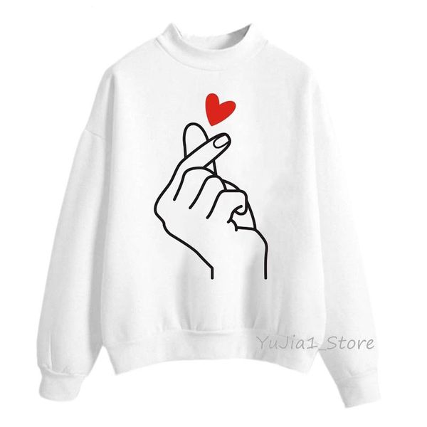 women's hoodies & sweatshirts sudadera mujer 2021 love heart finger white sweatshirt women long sleeve casual velvet thickening coat st, Black
women's hoodies & sweatshirts sudadera mujer 2021 love heart finger white sweatshirt women long sleeve casual velvet thickening coat st, Black