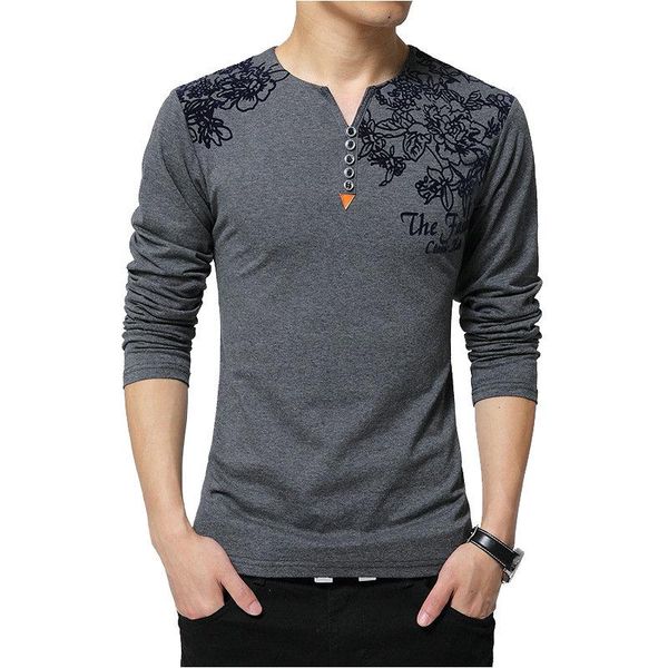 spring autumn cotton long sleeve v-neck t shirt men solid casual slim flower designer mens t-shirt homme men's t-shirts, White;black
spring autumn cotton long sleeve v-neck t shirt men solid casual slim flower designer mens t-shirt homme men's t-shirts, White;black