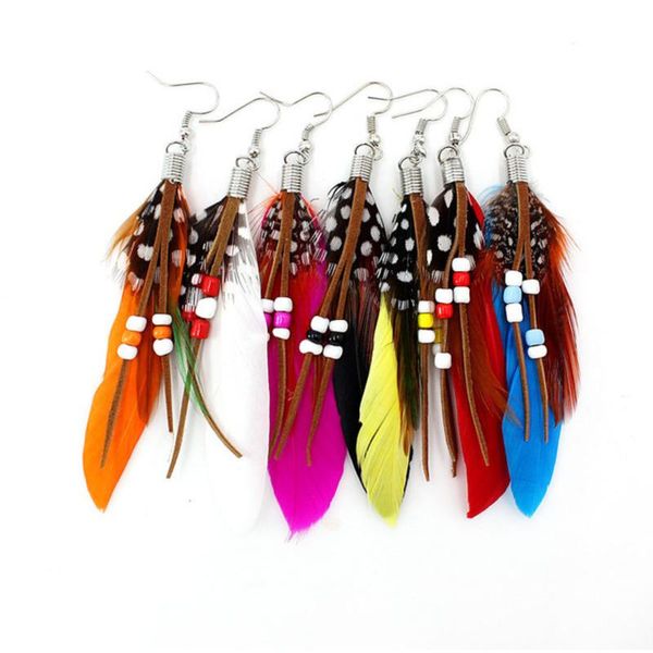 hoop & huggie multicolor colorful feather retro geometric tassel pendant temperament wild earrings fairy party accessories, Golden;silver
hoop & huggie multicolor colorful feather retro geometric tassel pendant temperament wild earrings fairy party accessories, Golden;silver