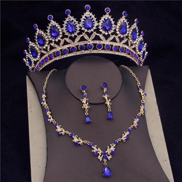 earrings & necklace quality rhinestone bridal jewelry sets for women prom tiaras crowns earring wedding set bride crown, Silver
earrings & necklace quality rhinestone bridal jewelry sets for women prom tiaras crowns earring wedding set bride crown, Silver