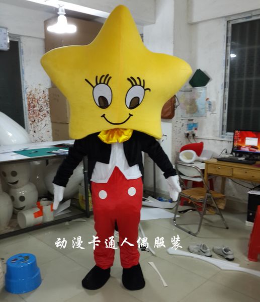 mascot costumes star mascot costume five stars cartoon character mascotte outfit suit fancy dress for halloween carnival party events, Red;yellow
mascot costumes star mascot costume five stars cartoon character mascotte outfit suit fancy dress for halloween carnival party events, Red;yellow