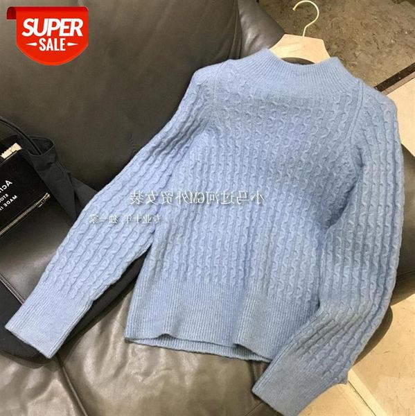 cherish the goods outside factory dan~ gentle wind retro cable half-neck knitted pullover sweater women winter #fd5g, White
cherish the goods outside factory dan~ gentle wind retro cable half-neck knitted pullover sweater women winter #fd5g, White