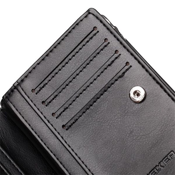 wallets men's leather wallet with zipper pure coin purse clutch hasp retro short package multi-card holder #g2, Red;black
wallets men's leather wallet with zipper pure coin purse clutch hasp retro short package multi-card holder #g2, Red;black
