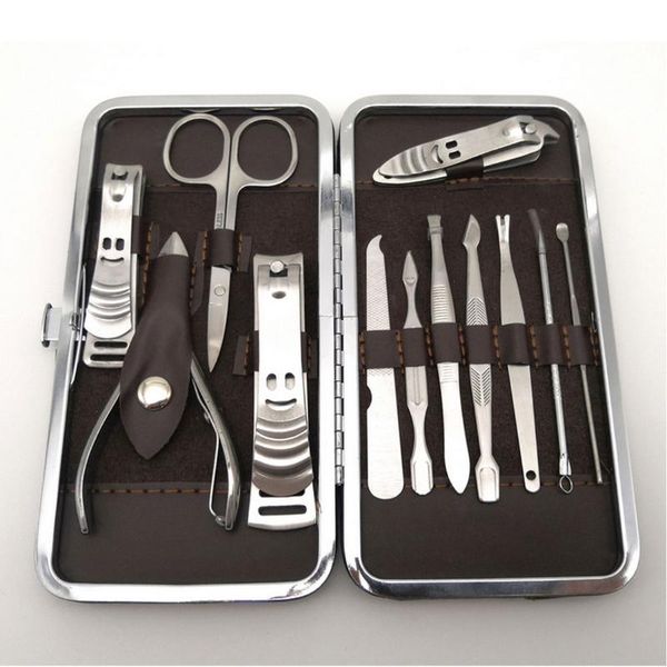 fashion manicure pedicure set with case nails clipper kit stainless steel travel home nail care tools 10/12 pcs art kits
fashion manicure pedicure set with case nails clipper kit stainless steel travel home nail care tools 10/12 pcs art kits