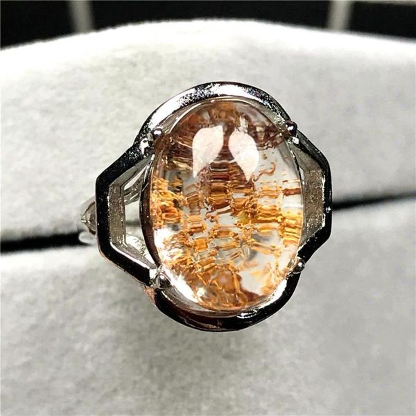 cluster rings 14x10mm natural ghost phantom quartz crystal ring for woman lady man beads garden gemstone silver adjustable jewelry, Golden;silver
cluster rings 14x10mm natural ghost phantom quartz crystal ring for woman lady man beads garden gemstone silver adjustable jewelry, Golden;silver